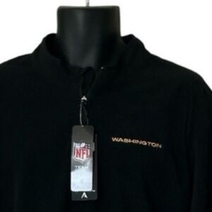 NFL ANTIGUA WASHINGTON FOOTBALL TEAM COMMANDERS NWT BLACK MENS PULLOVER 3XL